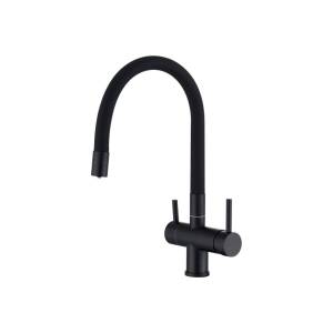 Смеситель для кухни EMAR Steel EC - 3015 black