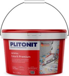Затирка биоцидная Plitonit Colorit Premium 0.5-13 мм антрацит 2 кг
