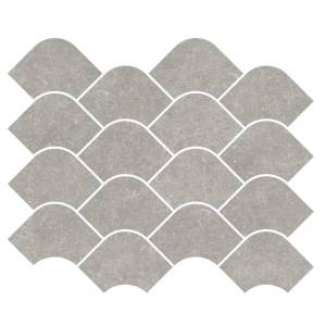 Декор Kerama Marazzi Касабланка KMD2HID002BR Наборный Серый Матовый Обрезной 25x30