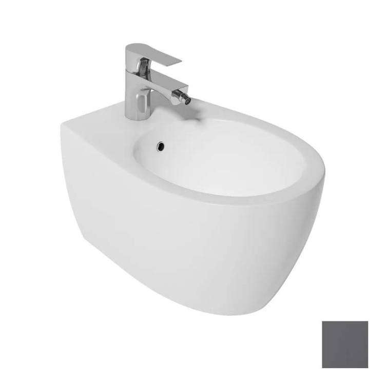 Биде подвесное Isvea Sentimenti Neo 10AR41010SV-2C антрацит матовый