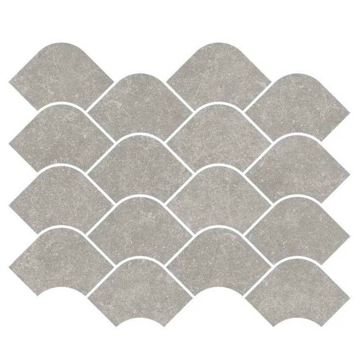Декор Kerama Marazzi Касабланка KMD2HID002BR Наборный Серый Матовый Обрезной 25x30