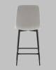 Стул полубарный Stool Group Одди AV 406N-Csil-08(PP) светло-серый, велюр фото 5