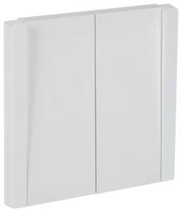 Выключатель 2-клавишный IEK Forte&Piano FP-V20-0-10-1-K01 белый