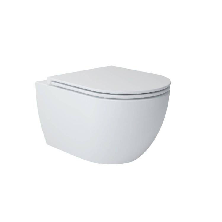 Подвесной унитаз Art&Max Torino AM823-V безободковый с вихревым смывом с креплением