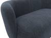 Прямой диван Лига Диванов Лига-072 131052 RIMINI 14 темно-серый фото 4