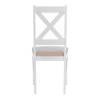 Стул Tetchair Crossman 24723 white, велюр бежевый, многослойный березовый шпон фото 4