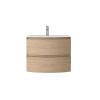 Тумба с раковиной Cezares Vague 70 Rovere tabacco