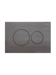 Кнопка смыва Cezares Pneumatic PN1-BTN-GM Оружейная сталь