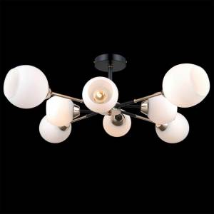 Потолочная люстра Illumico IL0715-8CSQ-24 BK GD LIBRA