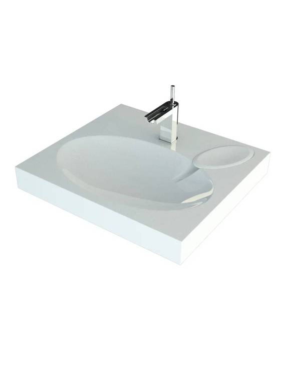 Раковина на стиральную машину Reflection Alpha RF6055AL 55см