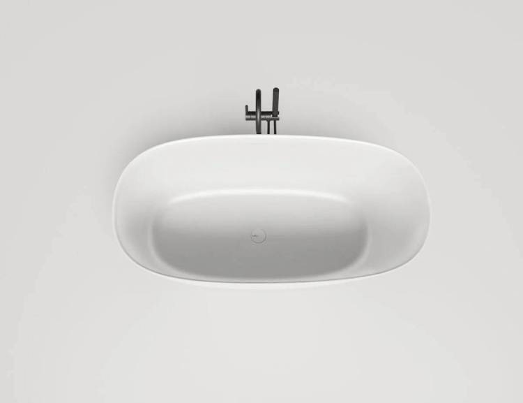 Ванна из искусственного камня Salini Sofia 102518G Белая глянцевая 150x75 S-Sense