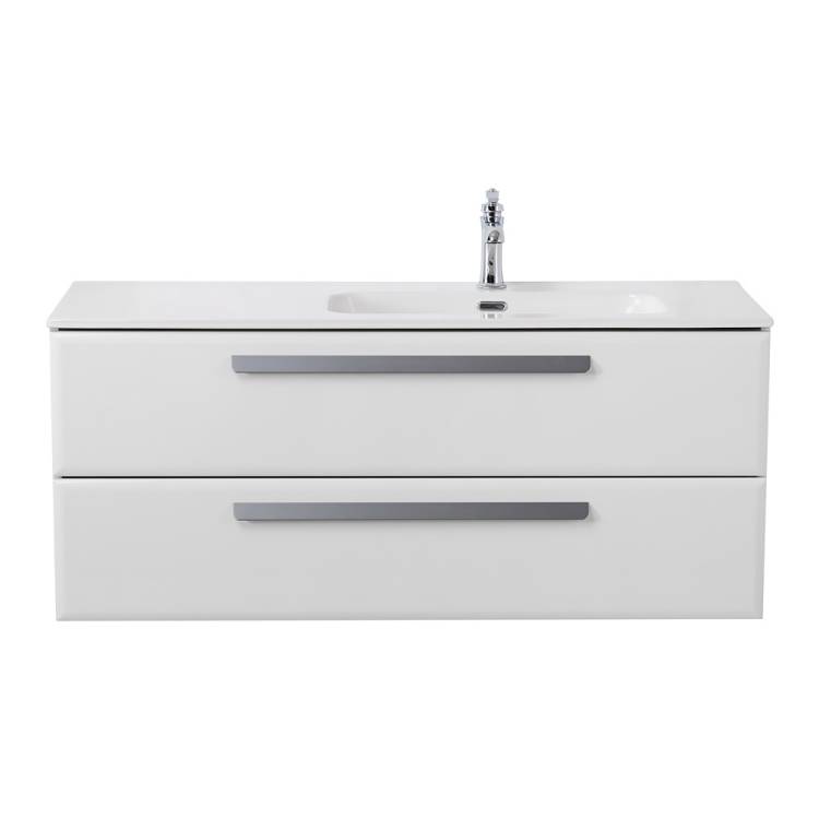 Тумба под раковину Cezares ECO-CER-N-1200-2C-SO-BL-R Bianco Lucido, 120x45.7x50