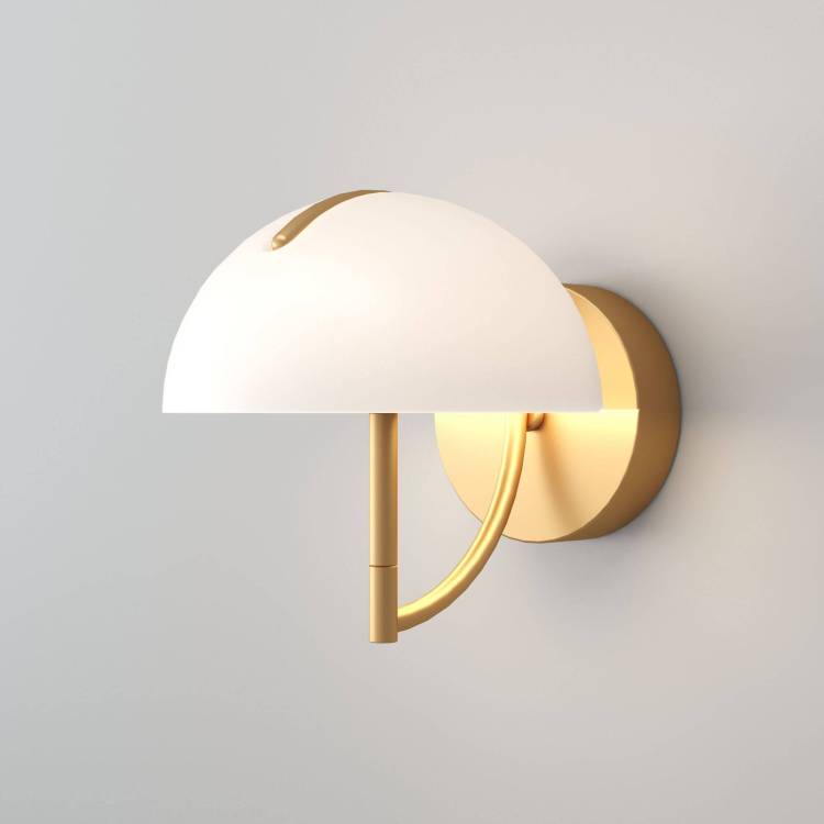 Настенный светодиодный светильник Eurosvet Emisfero 50083/1 LED золото