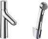 Смеситель для раковины Hansgrohe Talis Select S 72291000 с гигиеническим душем, с донным клапаном Push-Open