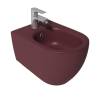 Биде подвесное Isvea Infinity 10NF41001SV-2R бордовое матовое