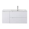 Тумба под раковину BelBagno ETNA-1000-2C-1A-SO-BL-R Bianco Lucido, 100.4x50x46.2