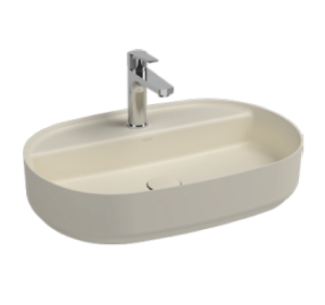 Раковина Isvea Infinity 60 10NF65060SV-2K слоновая кость матовый, 60x40
