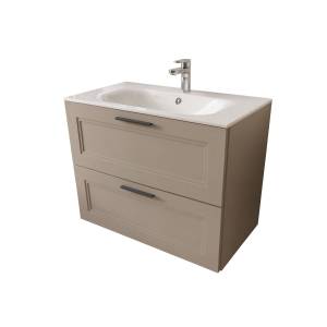Тумба с раковиной Terminus Classik CLA10802200501O капучино , 80x62