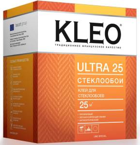 Клей для стеклообоев и флизелиновых обоев Kleo Ultra 25 250 гр