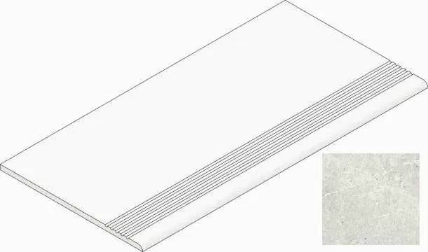 Ступень Kerranova Skala K-2201/LR/st01 White 294х1200x10