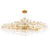 Подвесная люстра Crystal Lux REINA V2 SP16 L1500 GOLD PEARL