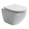 Комплект Унитаз подвесной Ceramica Nova Metropol CN4002 + Система инсталляции Envision CN1001W с белой кнопкой смыва и шумоизоляционной панелью CN1000 фото 2
