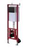 Инсталляция D&K Quadro DI8540116 для подвесного унитаза, с черной клавишей смыва