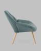 Кресло Stool Group Олби Квадро QH-8927K 875-12 green зеленый фото 3