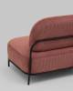 Диван Stool Group Стоун vd-dv-stone-cl-coral коралловый, велюр рельефный фото 8