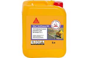Добавка-ускоритель твердения для зимнего бетонирования Sika Antifreeze N9 5 л