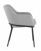 Кресло Stool Group Кози AV 318-L04-08 букле серый фото 3
