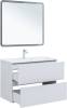 Тумба под раковину Aquanet Джейн 90 313287 белый матовый фото 6