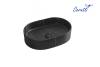 Раковина Cerutti Spa CR0055B MMB1 черная матовая, 50x35 фото 2