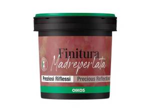 Декоративный воск Oikos Finitura Madreperlata Argento 0.5 л