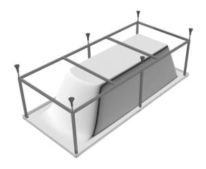 Каркас для ванны Vayer Boomerang Гл000023946 150x70