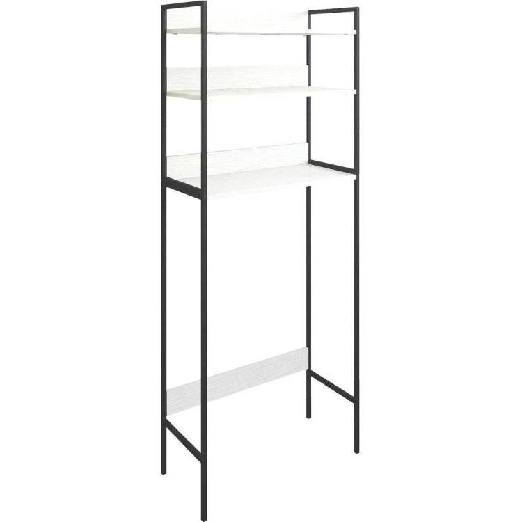 Шкаф Sanflor 82613186 черный муар, для туалета