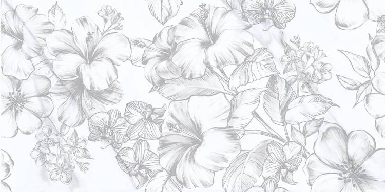 Керамическая плитка Azori Carrara 00-00108694 Flowers 31.5х63