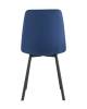Набор из 4 стульев Stool Group Chilly OS-2011-V seat 1009-22 DUAL X4 темно-синий, рогожка фото 5