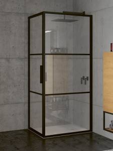 Душевой уголок Riho Grid G004014121 GB201 100x90 Черный