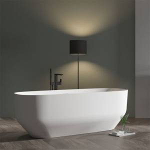 Акриловая ванна Vincea VBT-630 1700x750x600, цвет белый, слив-перелив в комплекте, белый
