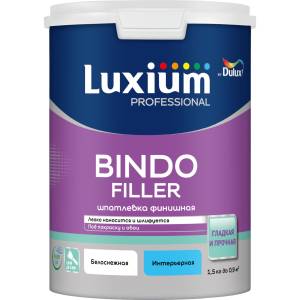 Шпатлевка для стен и потолков Luxium Professional Bindo Filler 1.5 кг