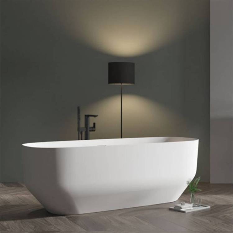 Акриловая ванна Vincea VBT-630 1700x750x600, цвет белый, слив-перелив в комплекте, белый