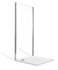 Боковая стенка Good Door Spiri SP-100-C-CH СП00013 профиль глянцевый хром, стекло прозрачное, 100x190