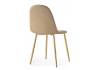 Стул Woodville Lilu 15372 1 yellow / gold фото 4