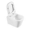 Унитаз подвесной BelBagno Albano BB120CHR/BB120SC безободковый, сиденье микролфит фото 3