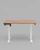 Стол компьютерный с регулировкой высоты Stool Group Mction SMD MC-SNELCE3F white n.wood Дерево фото 3