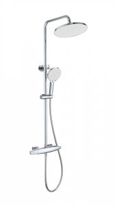 Душевая стойка Wonzon & Woghand WW-B3035-A1-CR с термостатом, хром