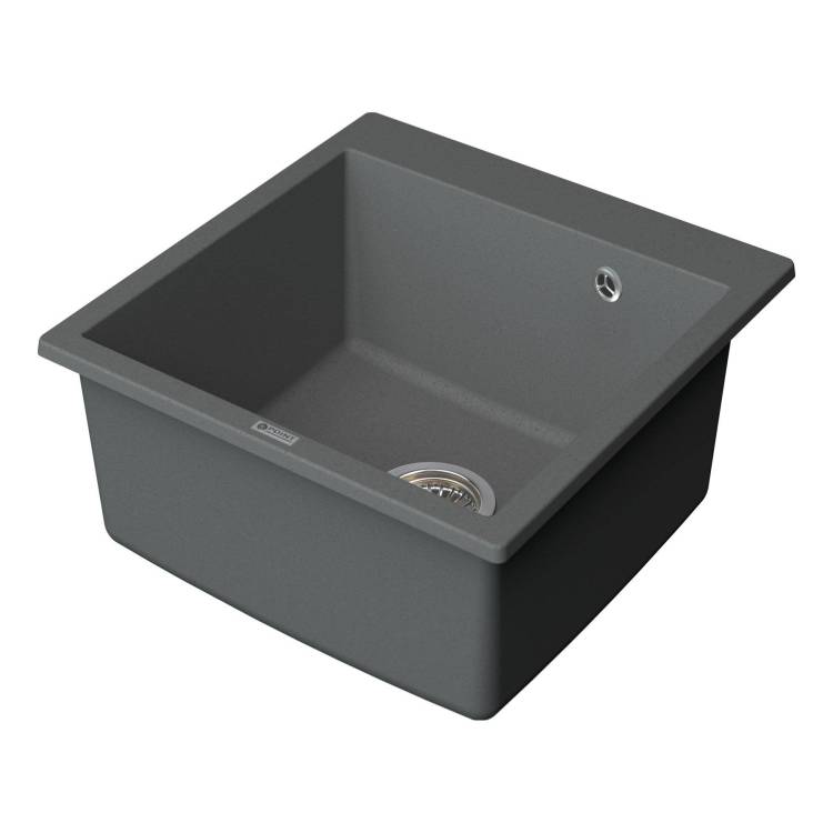 Мойка кухонная Point Арбель 51 PN3001AL серый