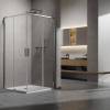Душевой уголок Vincea Slim VSS-6SL9010CL профиль хром, стекло прозрачное, 100x90x200