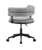 Кресло компьютерное Stool Group Ponty Bebe Office Chair OTE-CL 450 bl.l серый черные ножки фото 5